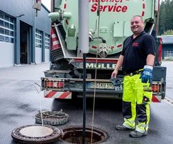 Ablauf von Kanalreinigung und Rohrreinigung in Berching